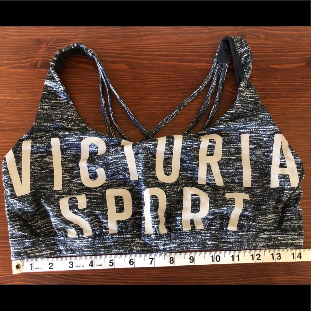 Victoria’s Secret Black and Grey Sports Bra